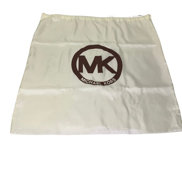 Michael Kors Silky White Dust bag Large Logo - Picture 1 of 5